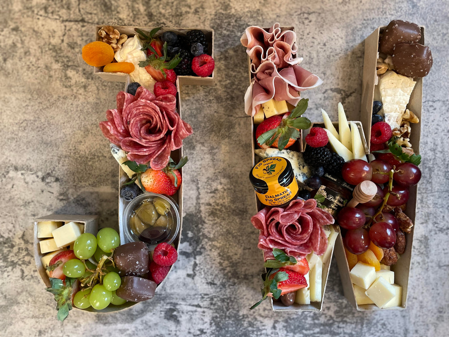 You Name it! (Letters and Numbers) — The Rustic Bite Charcuterie Boards and Graze Tables